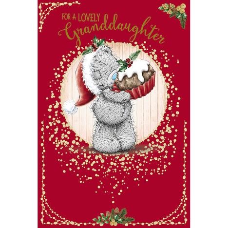 Granddaughter Holding Cake Me To You Bear Christmas Card £2.49